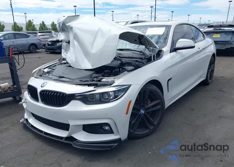 2018 BMW 430I z USA, uszkodzony, nr VIN WBA4W3C51JAF91301